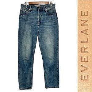 Everlane The 90's Cheeky Jean Organic Cotton Button Fly High Rise Denim Sz: 28R